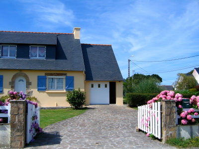 Holiday house for family with baby and children in Crozon - outsides